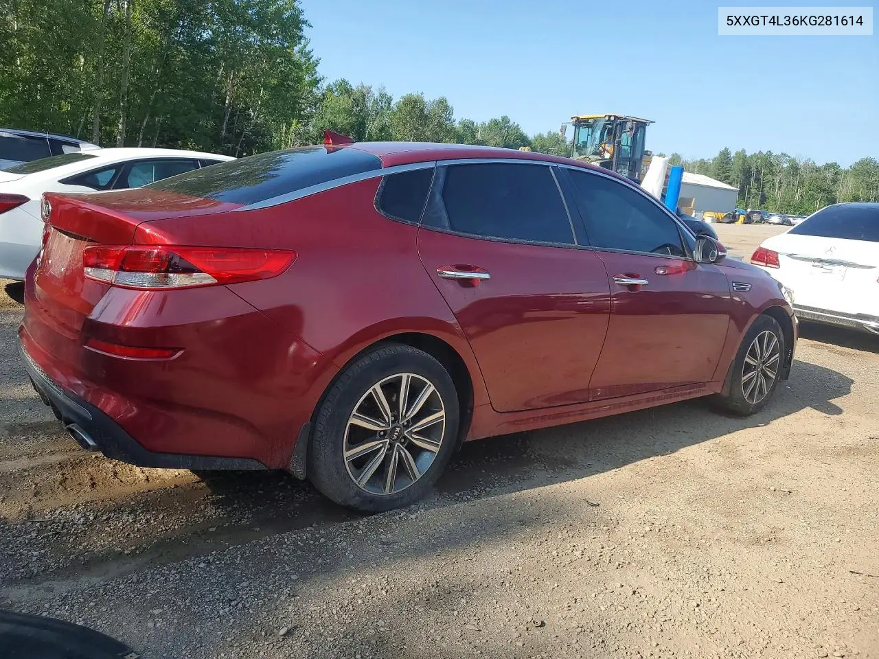 2019 Kia Optima Lx VIN: 5XXGT4L36KG281614 Lot: 61147246