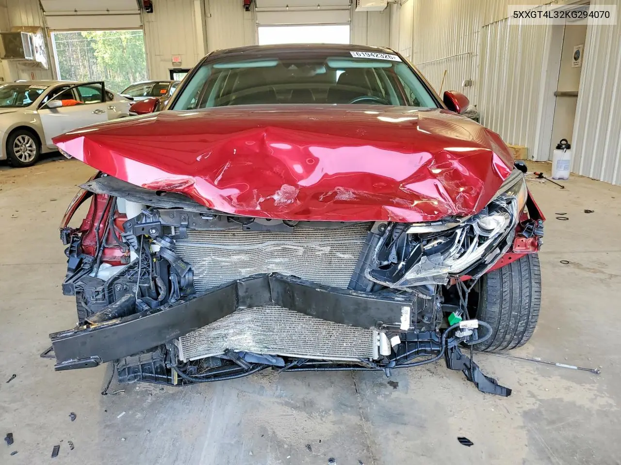 2019 Kia Optima S VIN: 5XXGT4L32KG294070 Lot: 61942326