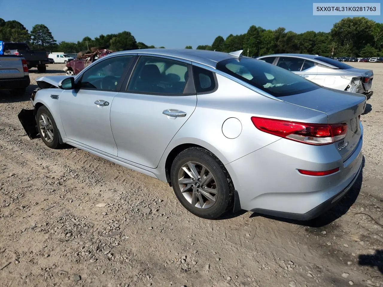 2019 Kia Optima Lx VIN: 5XXGT4L31KG281763 Lot: 61976866