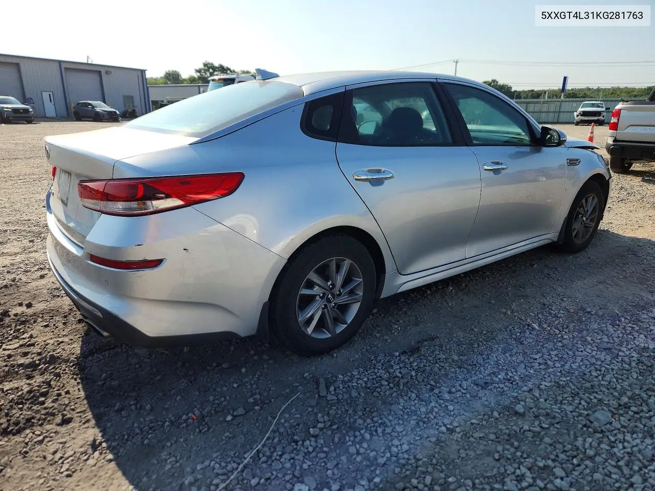 2019 Kia Optima Lx VIN: 5XXGT4L31KG281763 Lot: 61976866