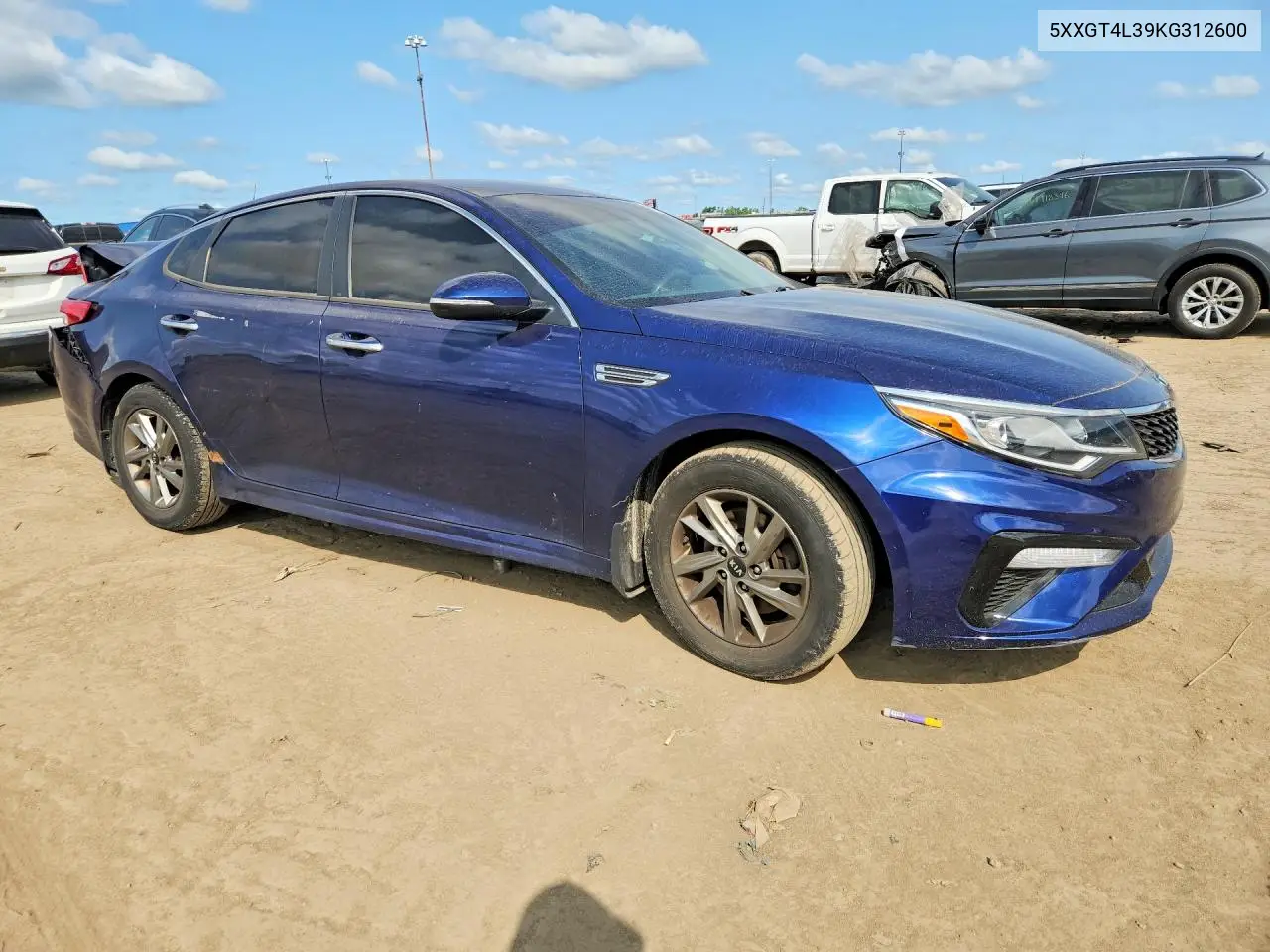 2019 Kia Optima Lx VIN: 5XXGT4L39KG312600 Lot: 62060776