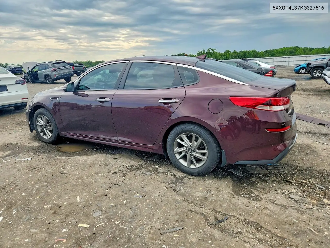 2019 Kia Optima Lx VIN: 5XXGT4L37KG327516 Lot: 62123856