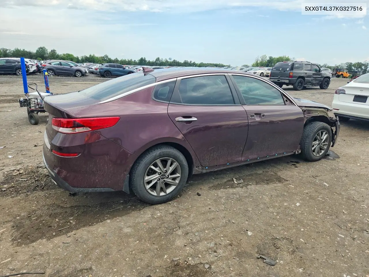 2019 Kia Optima Lx VIN: 5XXGT4L37KG327516 Lot: 62123856