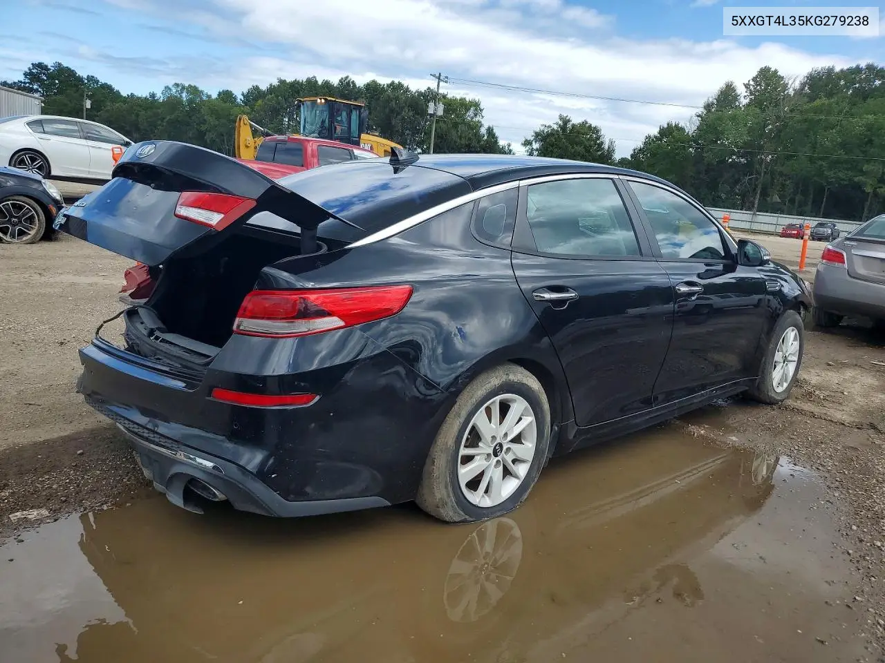 2019 Kia Optima Lx VIN: 5XXGT4L35KG279238 Lot: 62397746