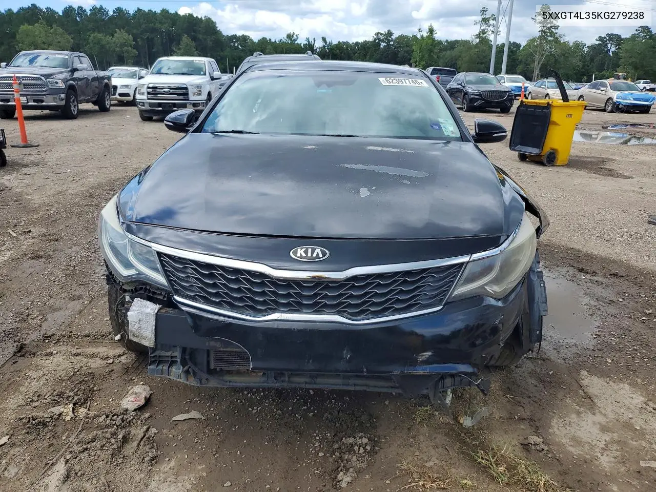 2019 Kia Optima Lx VIN: 5XXGT4L35KG279238 Lot: 62397746