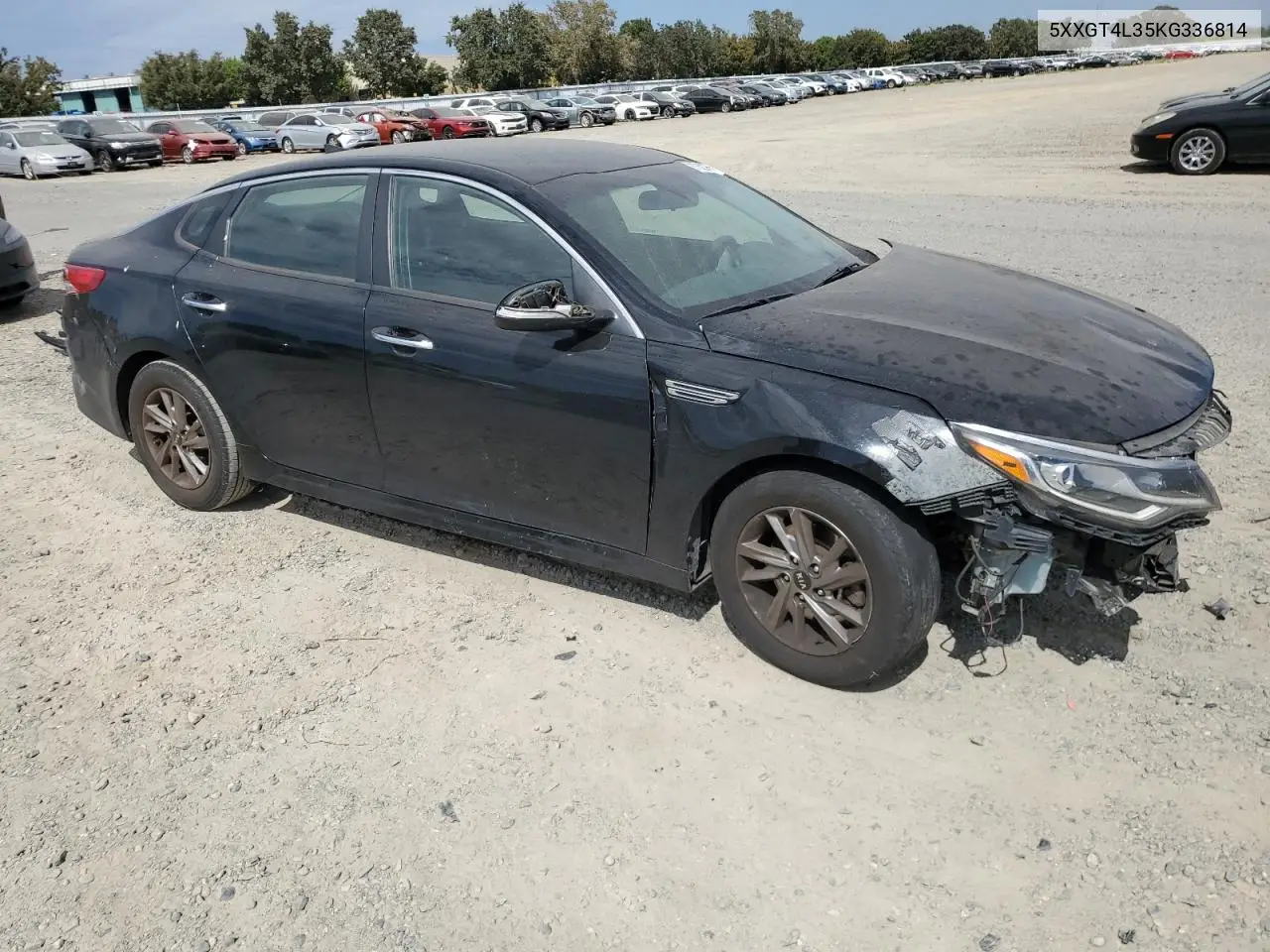 5XXGT4L35KG336814 2019 Kia Optima Lx