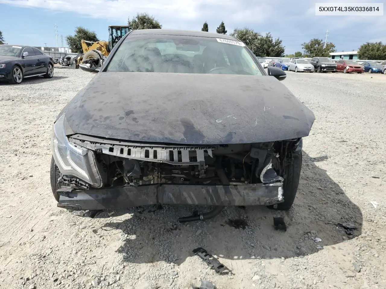 5XXGT4L35KG336814 2019 Kia Optima Lx