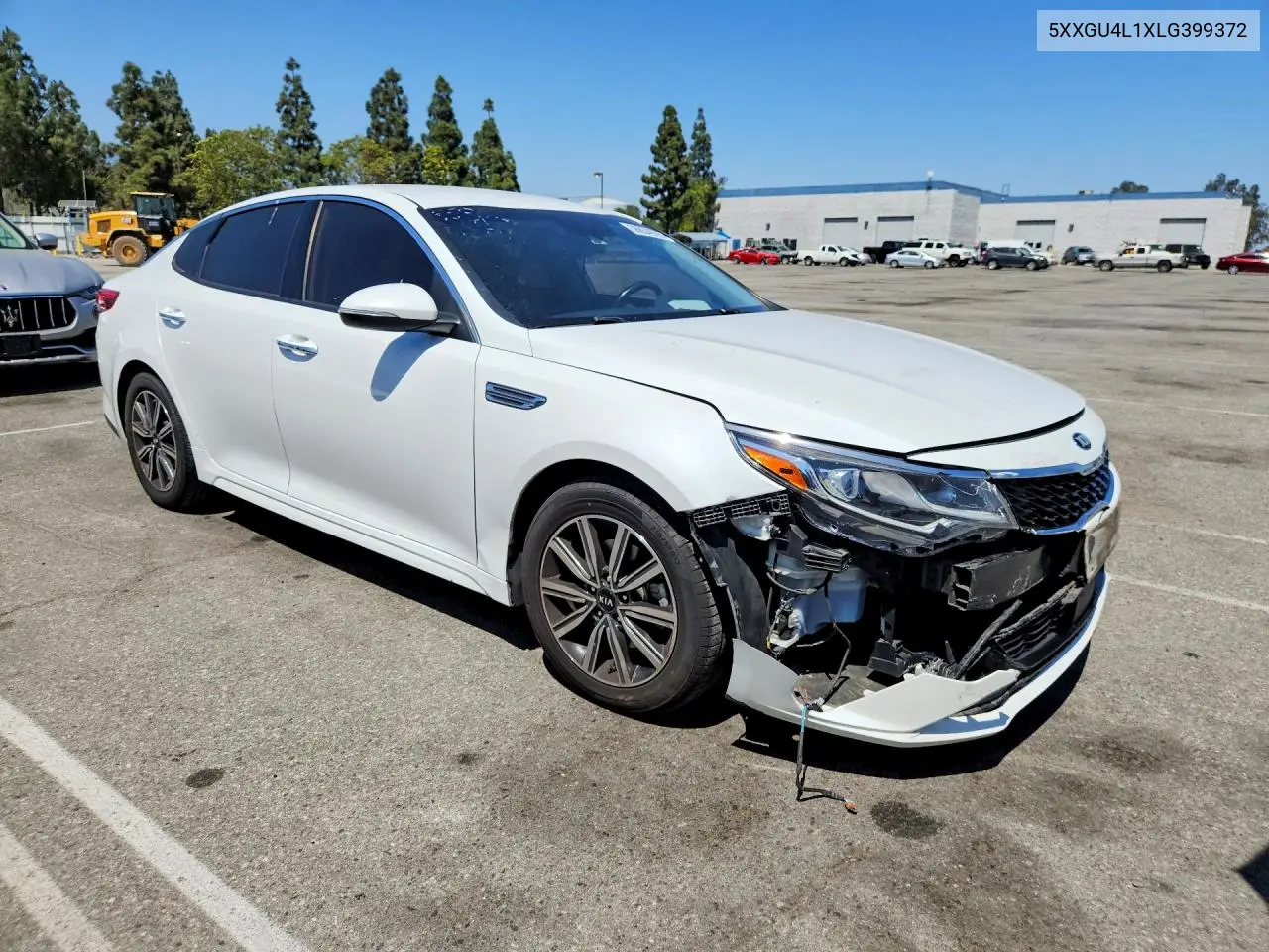 2020 Kia Optima Ex VIN: 5XXGU4L1XLG399372 Lot: 56854676