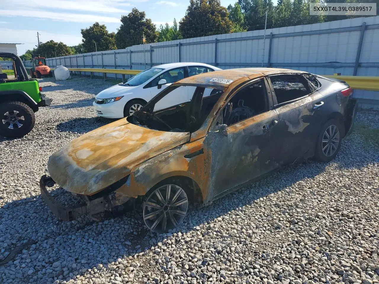 2020 Kia Optima Lx VIN: 5XXGT4L39LG389517 Lot: 57035176