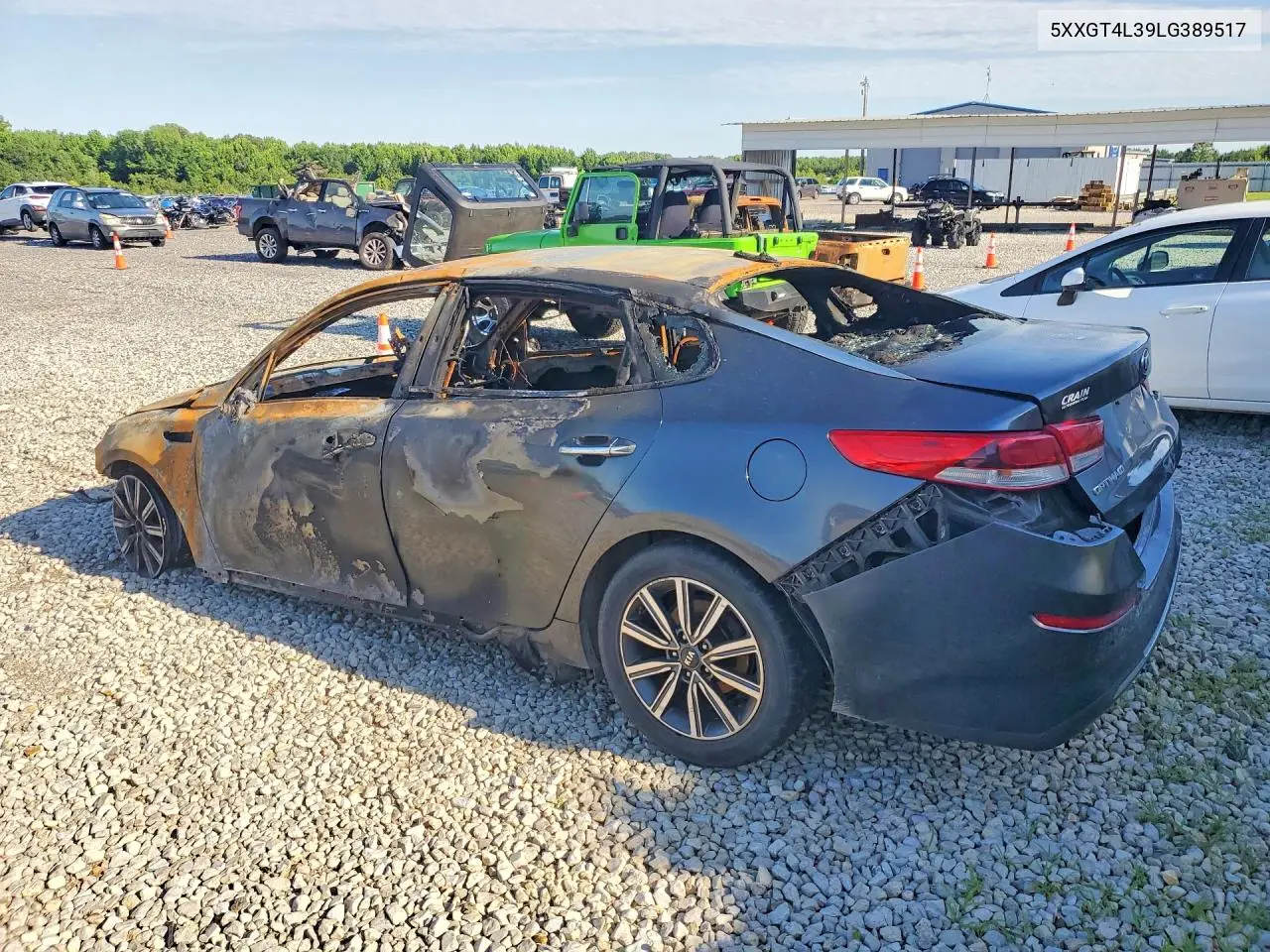 2020 Kia Optima Lx VIN: 5XXGT4L39LG389517 Lot: 57035176