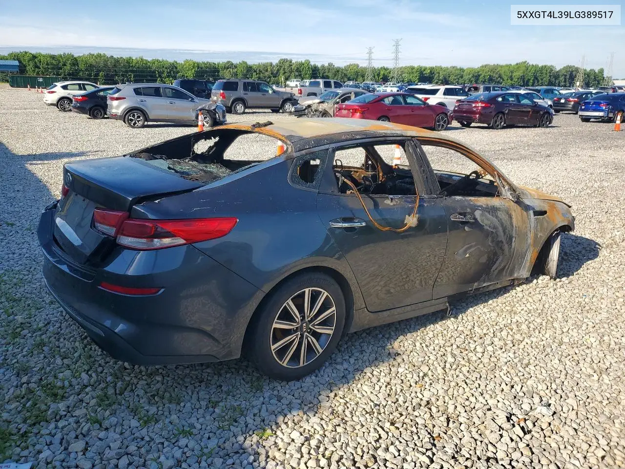 2020 Kia Optima Lx VIN: 5XXGT4L39LG389517 Lot: 57035176