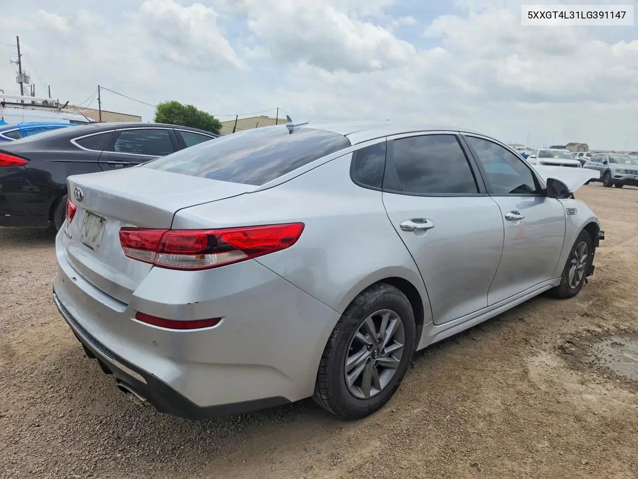 2020 Kia Optima Lx VIN: 5XXGT4L31LG391147 Lot: 57592336