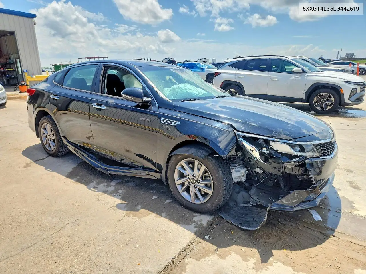 2020 Kia Optima Lx VIN: 5XXGT4L35LG442519 Lot: 59263436