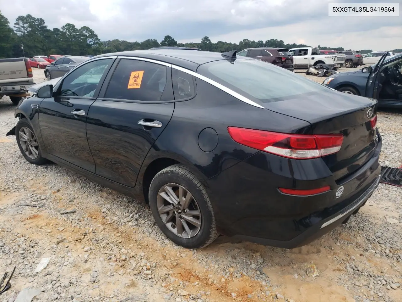 5XXGT4L35LG419564 2020 Kia Optima Lx