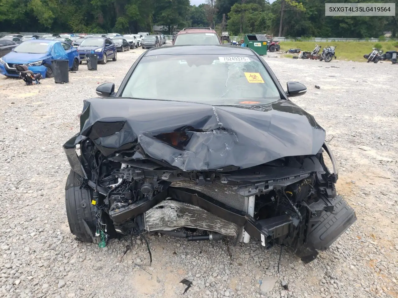 5XXGT4L35LG419564 2020 Kia Optima Lx