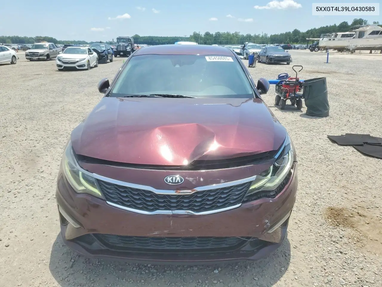 5XXGT4L39LG430583 2020 Kia Optima Lx