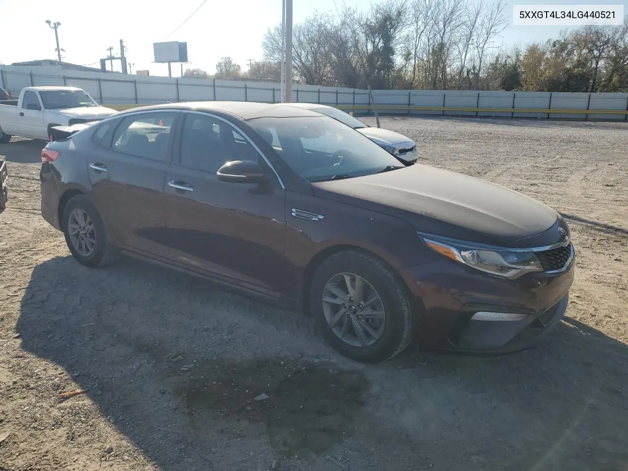 5XXGT4L34LG440521 2020 Kia Optima Lx