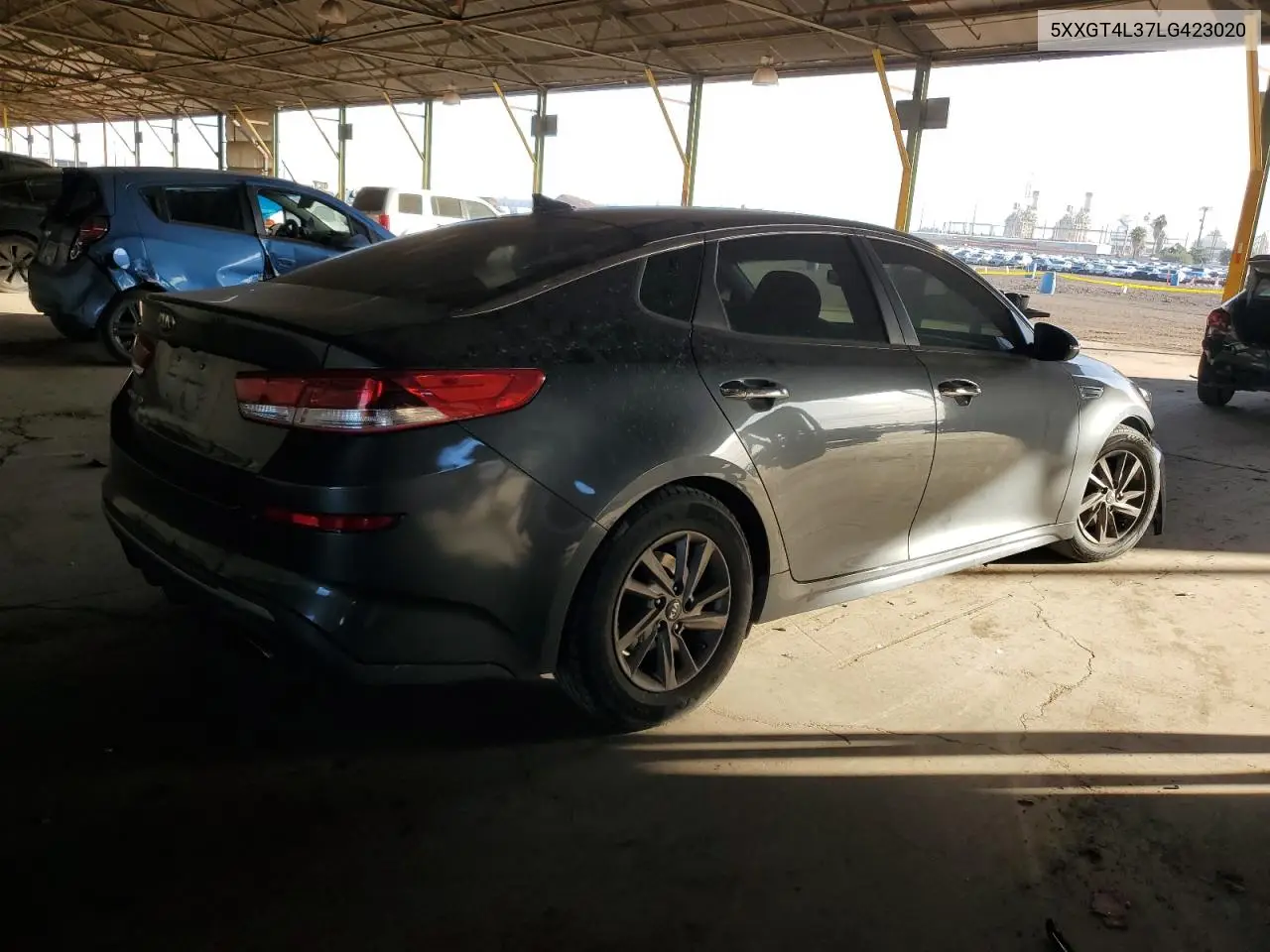 5XXGT4L37LG423020 2020 Kia Optima Lx