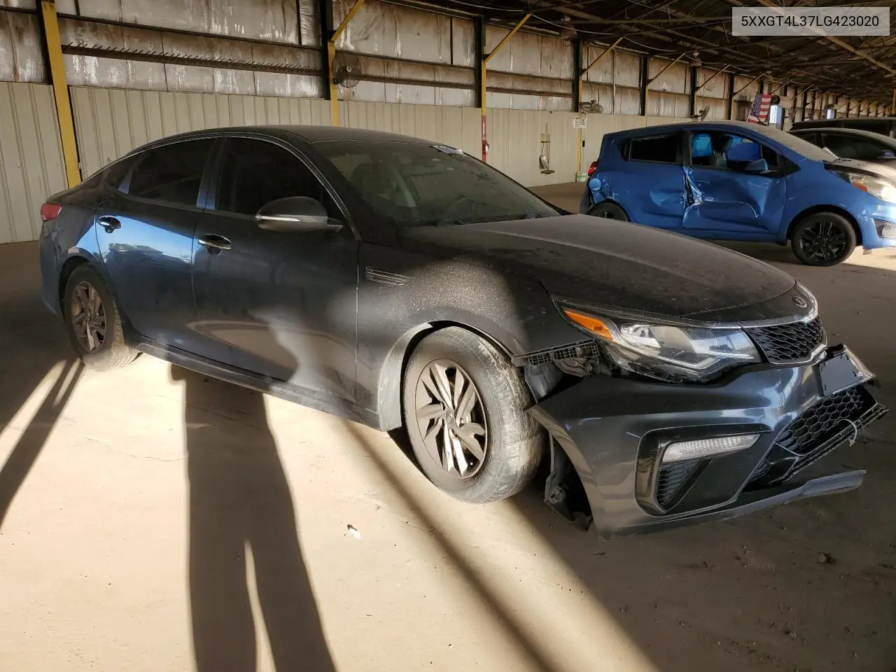 5XXGT4L37LG423020 2020 Kia Optima Lx