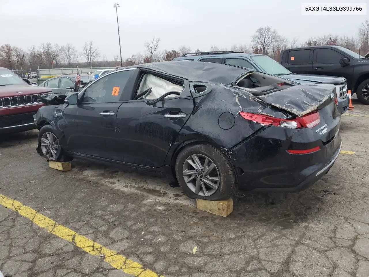 5XXGT4L33LG399766 2020 Kia Optima Lx