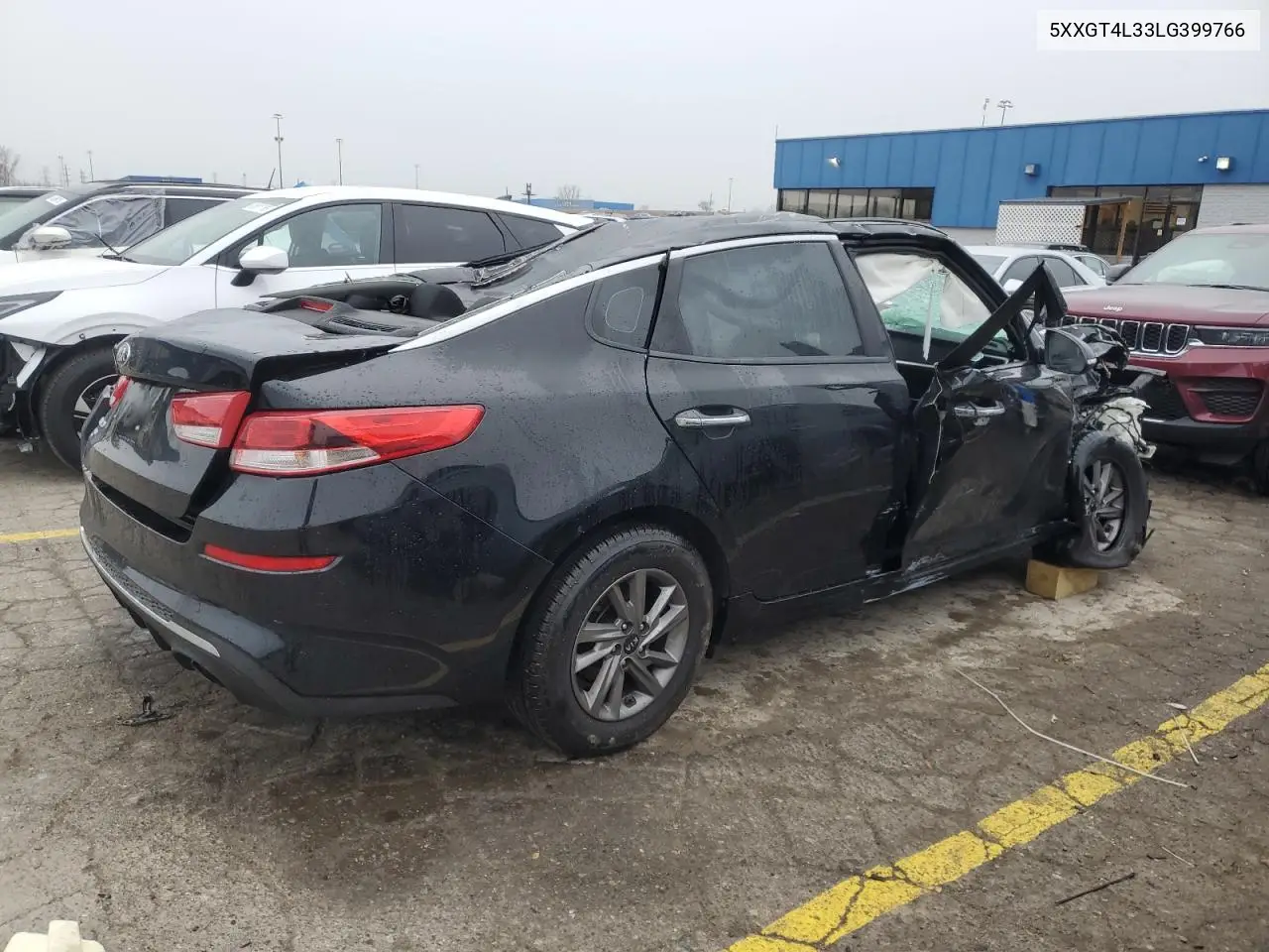 5XXGT4L33LG399766 2020 Kia Optima Lx