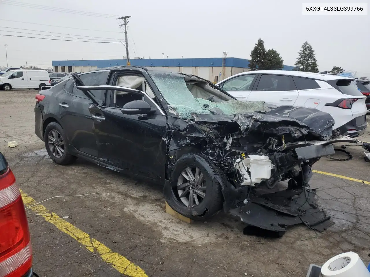 5XXGT4L33LG399766 2020 Kia Optima Lx