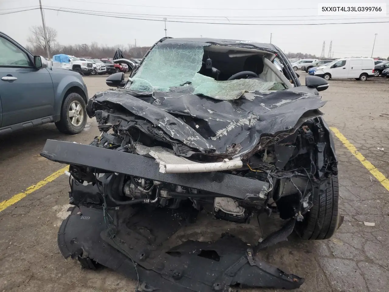 5XXGT4L33LG399766 2020 Kia Optima Lx