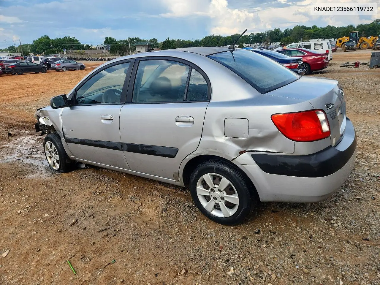 2006 Kia Rio VIN: KNADE123566119732 Lot: 60885946