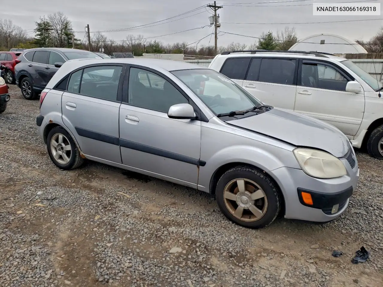 KNADE163066169318 2006 Kia Rio 5