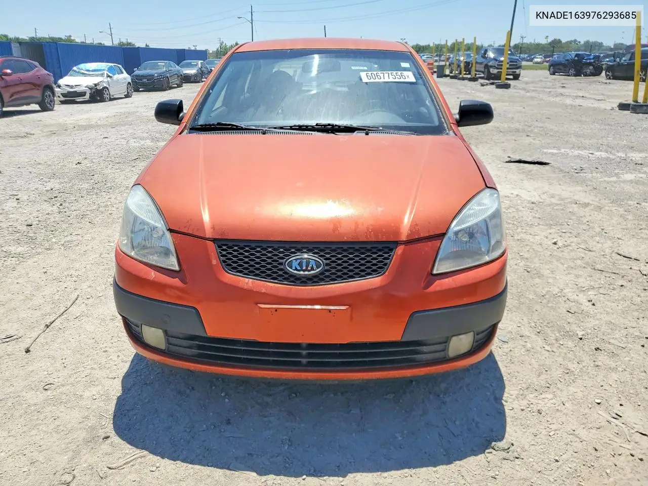 2007 Kia Rio 5 Sx VIN: KNADE163976293685 Lot: 60677556