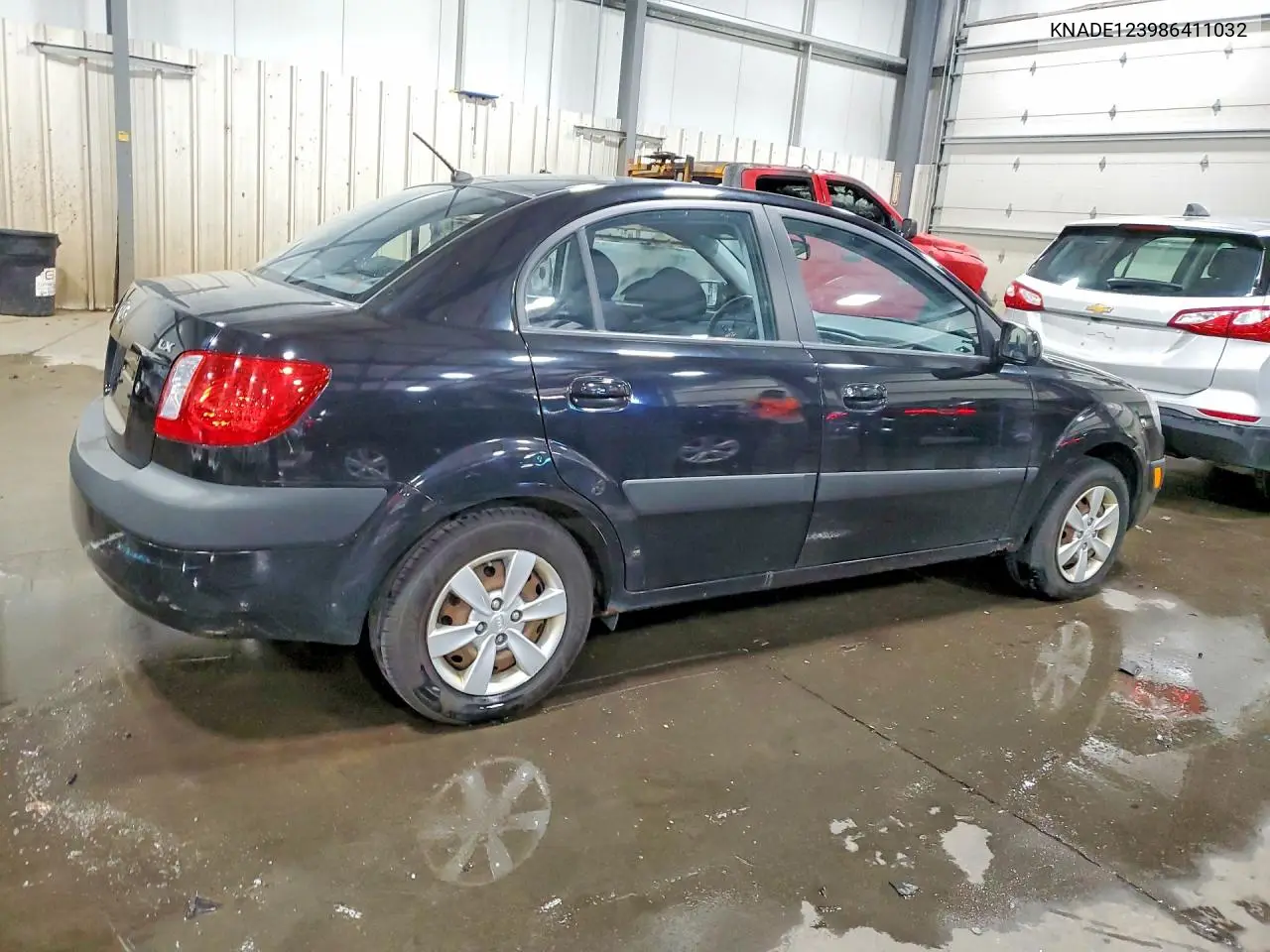 2008 Kia Rio Base VIN: KNADE123986411032 Lot: 58125136