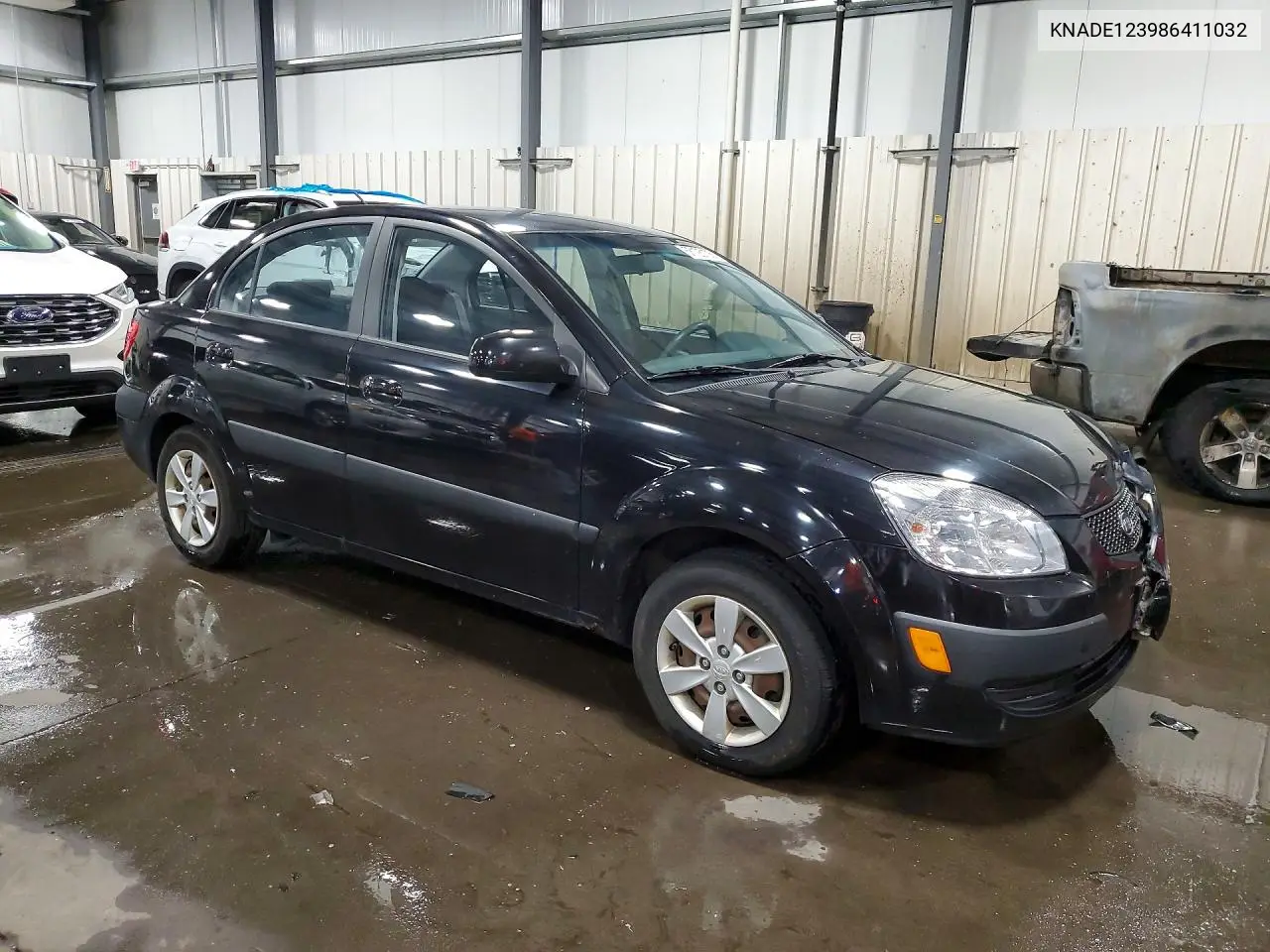 2008 Kia Rio Base VIN: KNADE123986411032 Lot: 58125136
