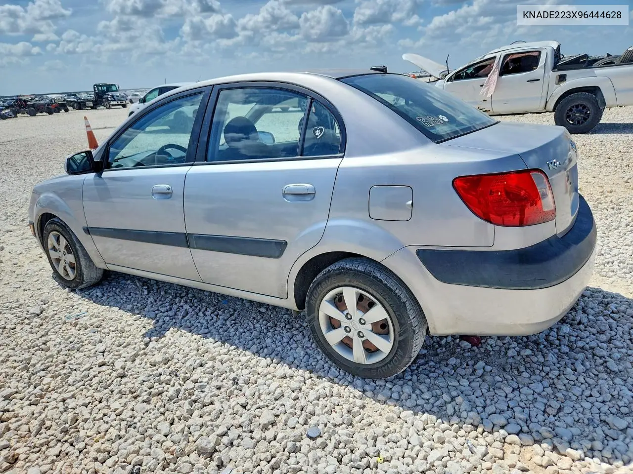 2009 Kia Rio Base VIN: KNADE223X96444628 Lot: 59886676