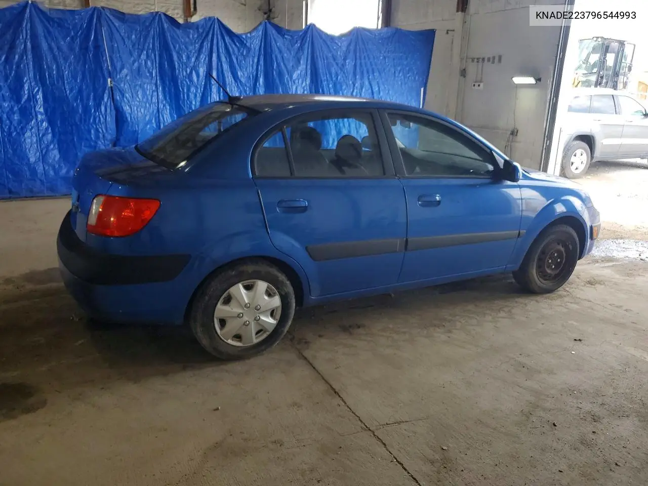 2009 Kia Rio Base VIN: KNADE223796544993 Lot: 60684976