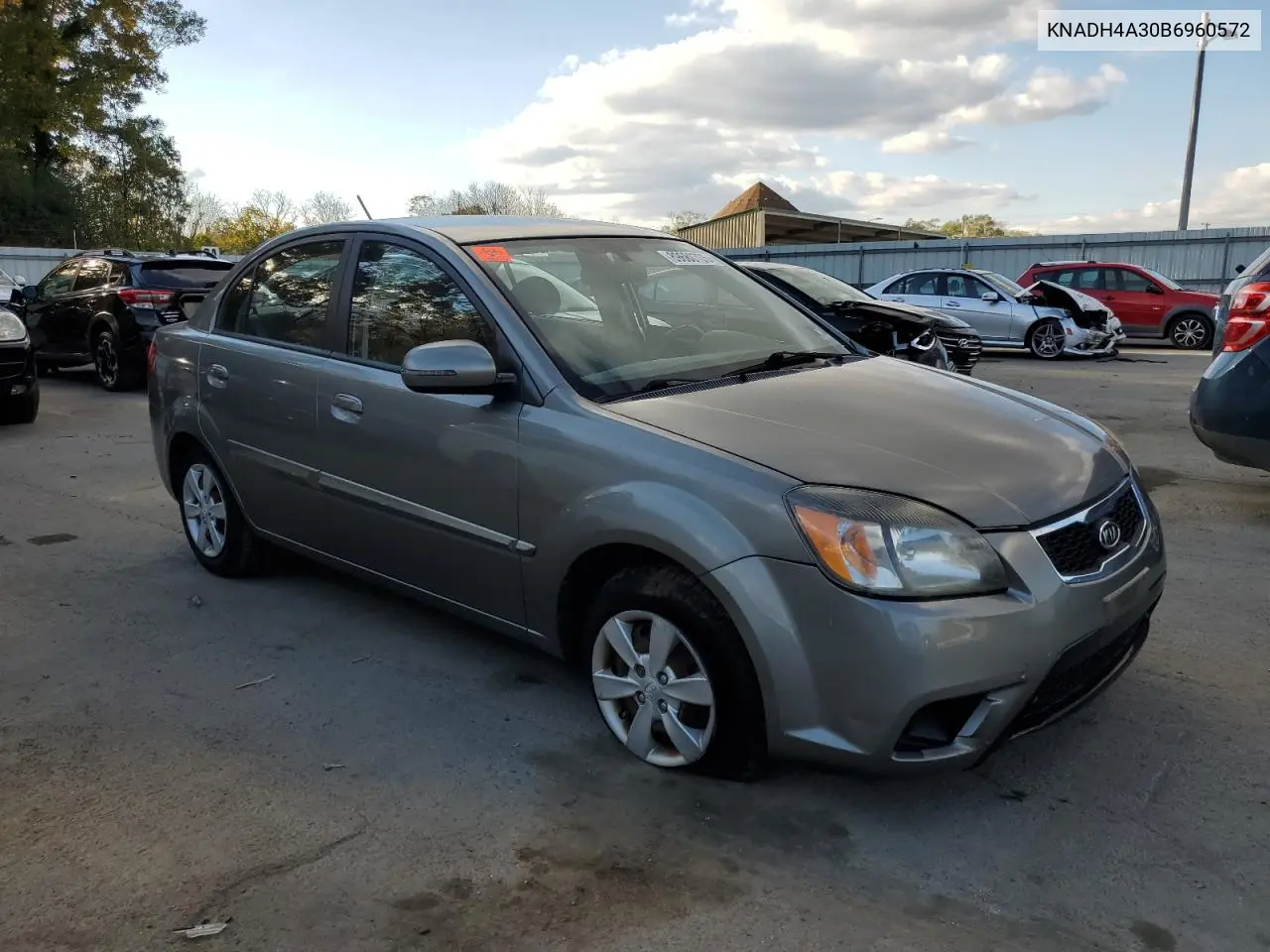 KNADH4A30B6960572 2011 Kia Rio Base