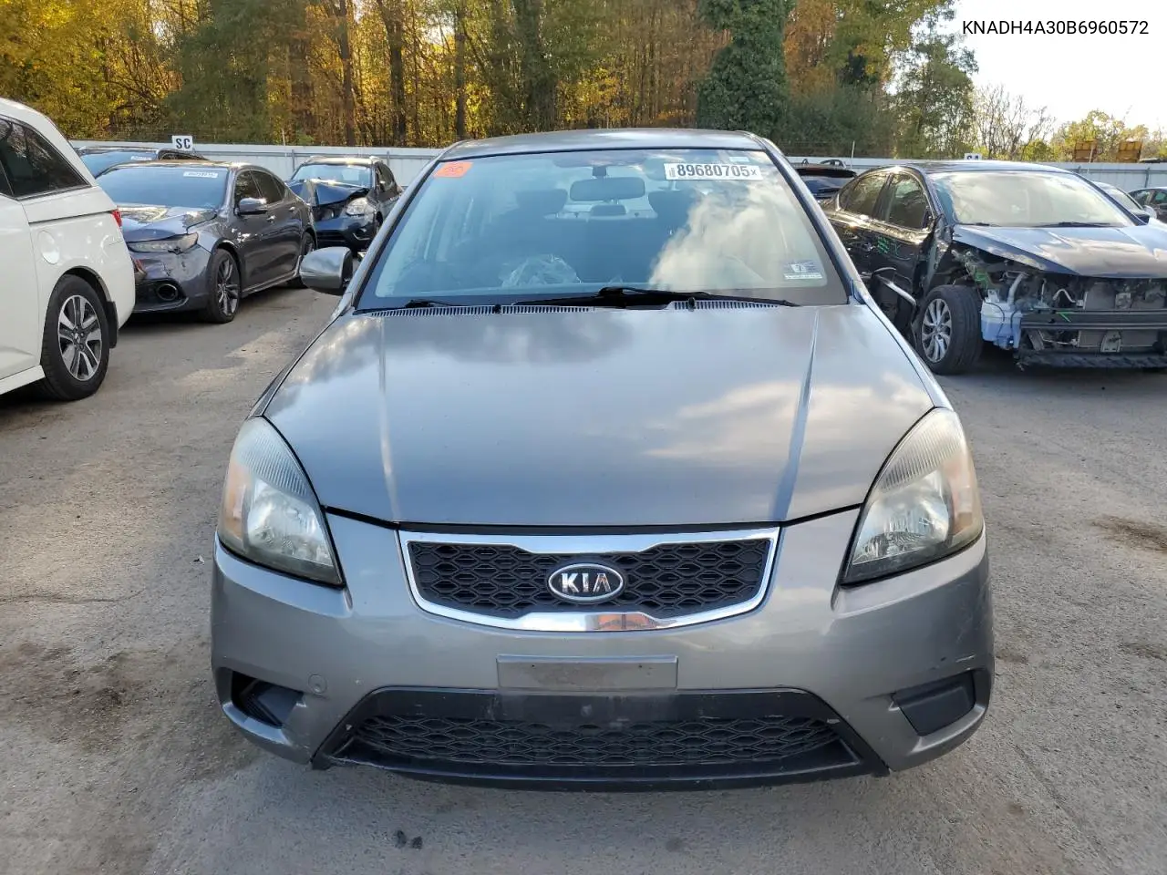 KNADH4A30B6960572 2011 Kia Rio Base