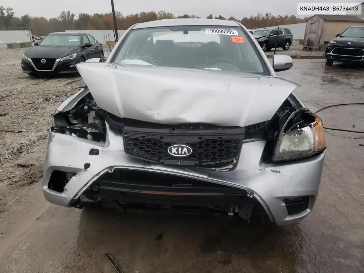 KNADH4A31B6734413 2011 Kia Rio Base
