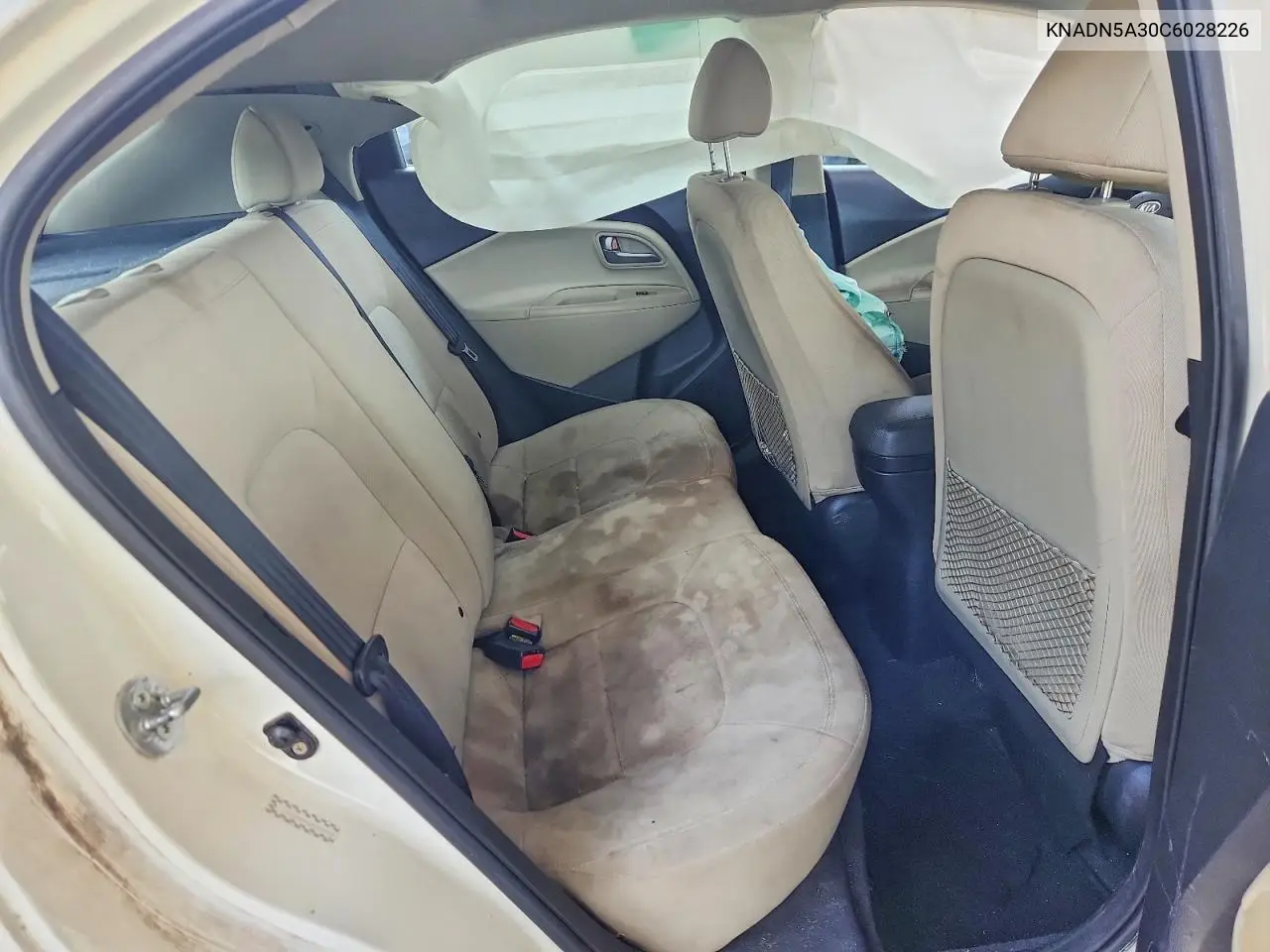 2012 Kia Rio VIN: KNADN5A30C6028226 Lot: 60626256