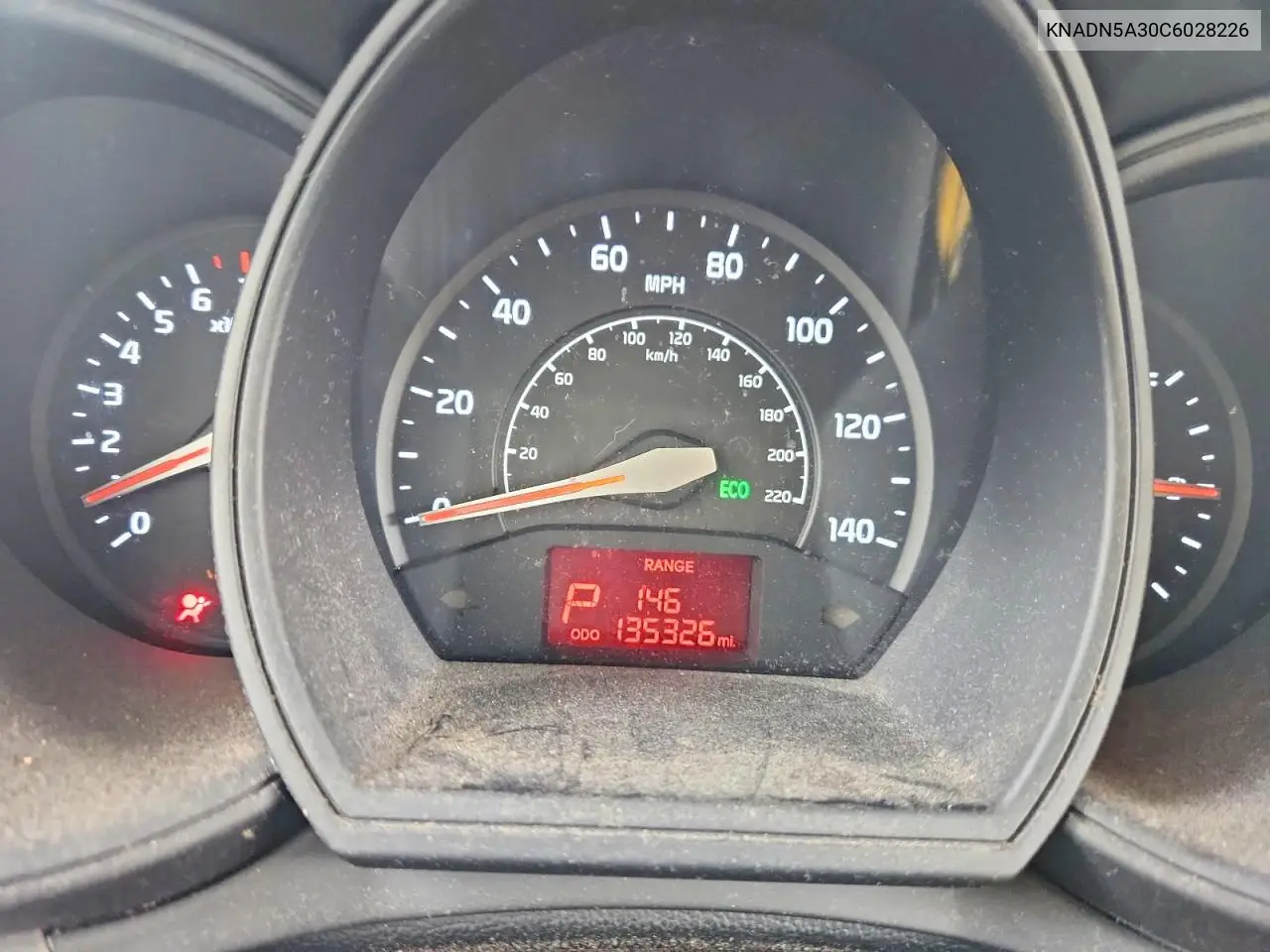 2012 Kia Rio VIN: KNADN5A30C6028226 Lot: 60626256
