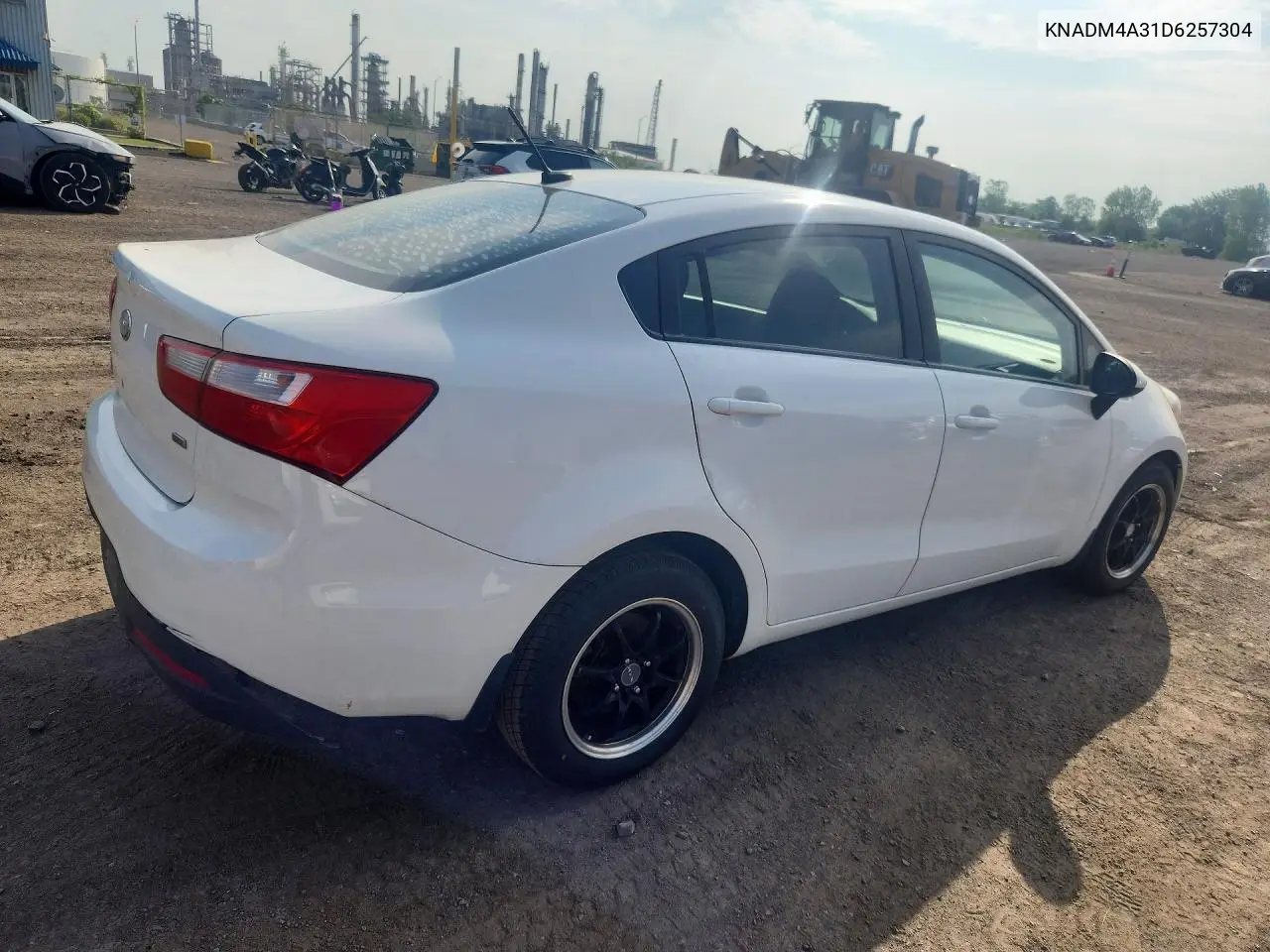 2013 Kia Rio Lx VIN: KNADM4A31D6257304 Lot: 59578416