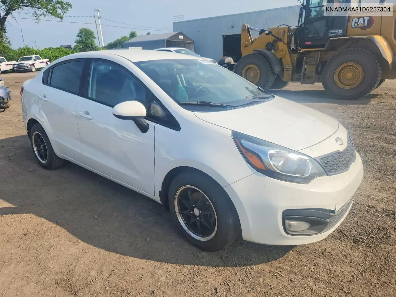 2013 Kia Rio Lx VIN: KNADM4A31D6257304 Lot: 59578416