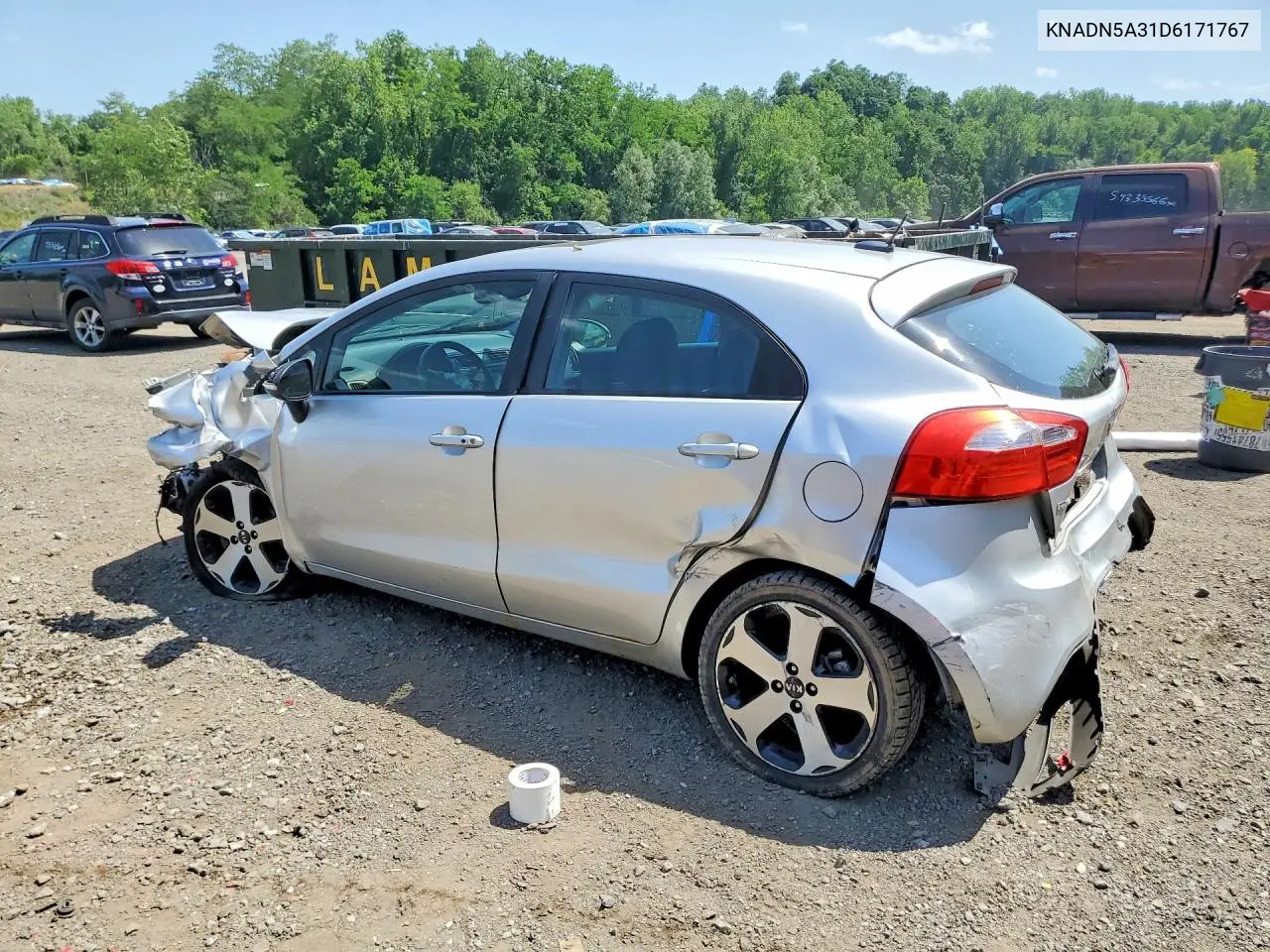 2013 Kia Rio 5-Door Sx VIN: KNADN5A31D6171767 Lot: 59608376