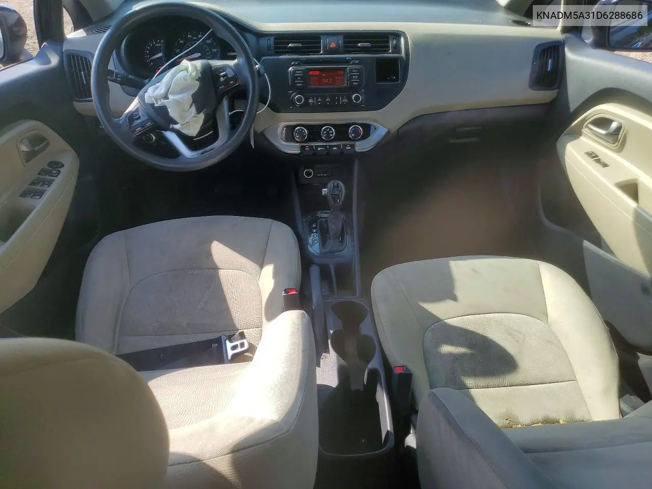 2013 Kia Rio Lx VIN: KNADM5A31D6288686 Lot: 60943226
