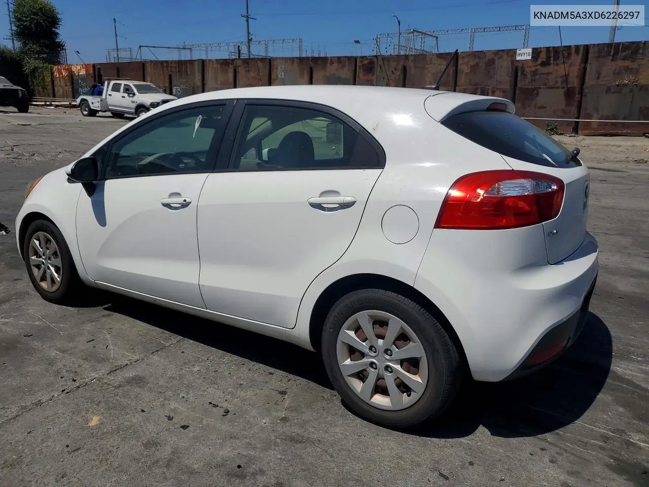 2013 Kia Rio Lx VIN: KNADM5A3XD6226297 Lot: 61249996