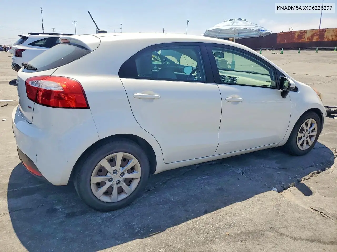 2013 Kia Rio Lx VIN: KNADM5A3XD6226297 Lot: 61249996
