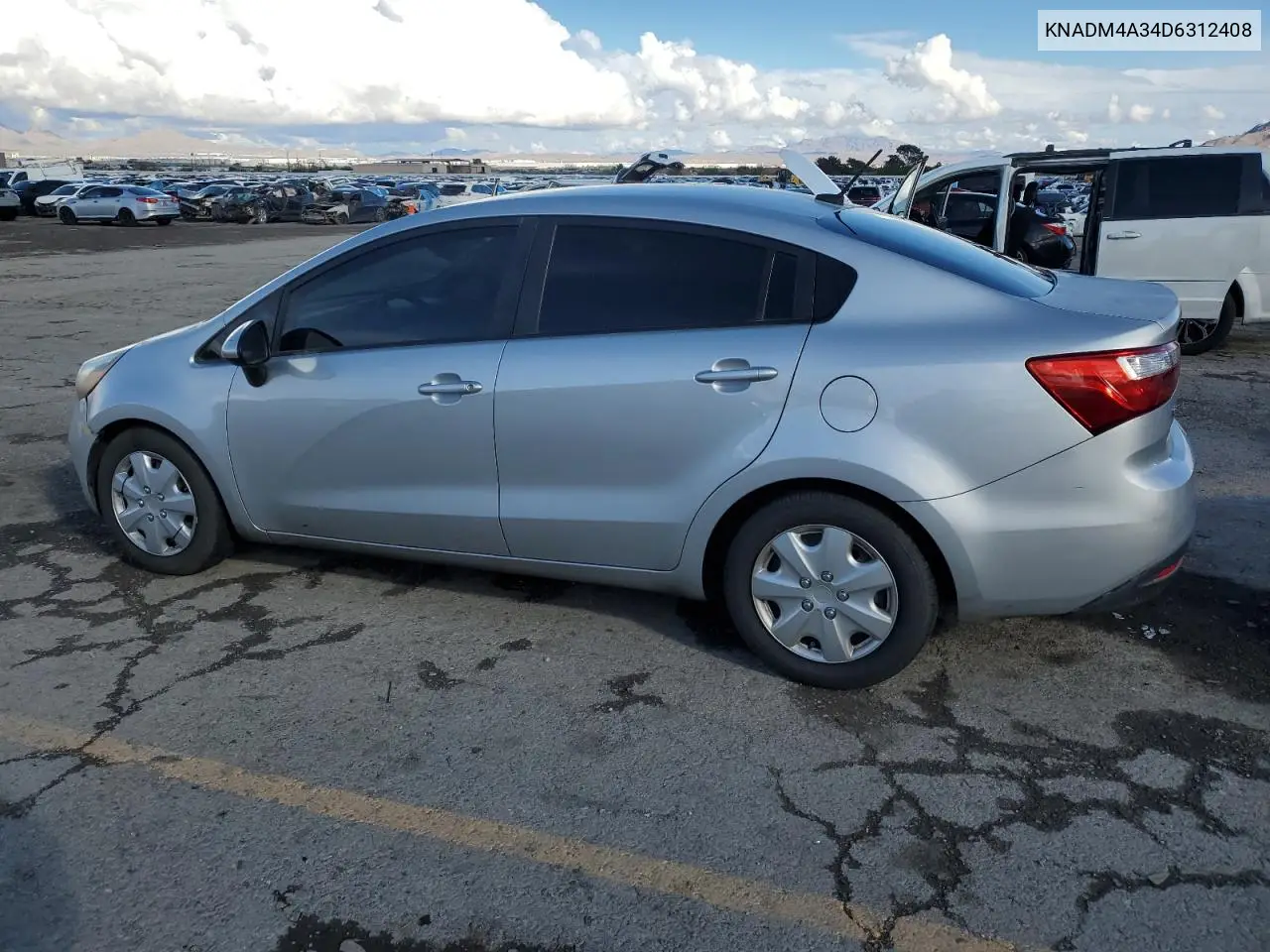 KNADM4A34D6312408 2013 Kia Rio Lx