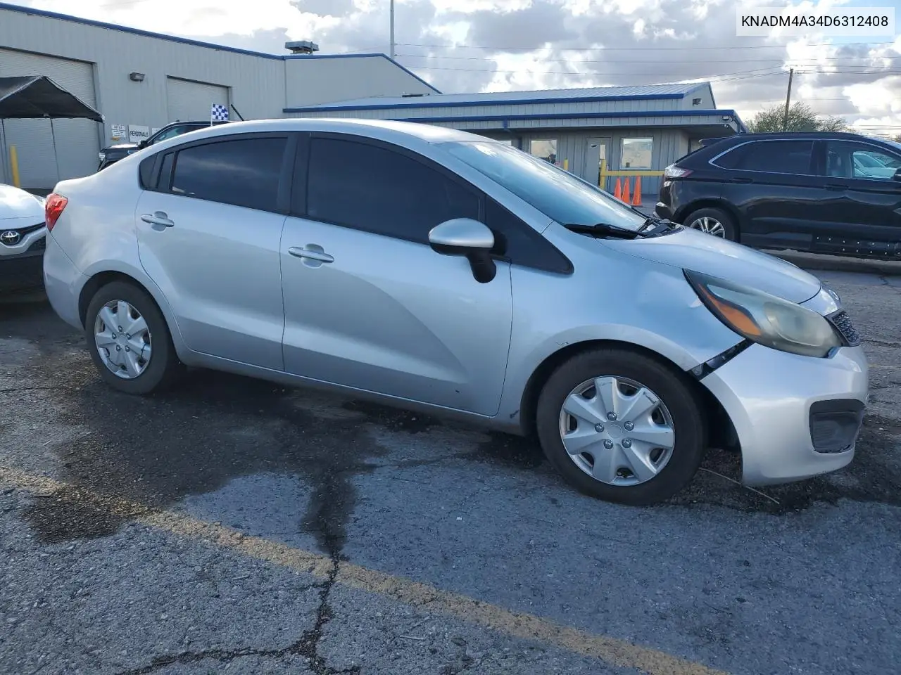 KNADM4A34D6312408 2013 Kia Rio Lx