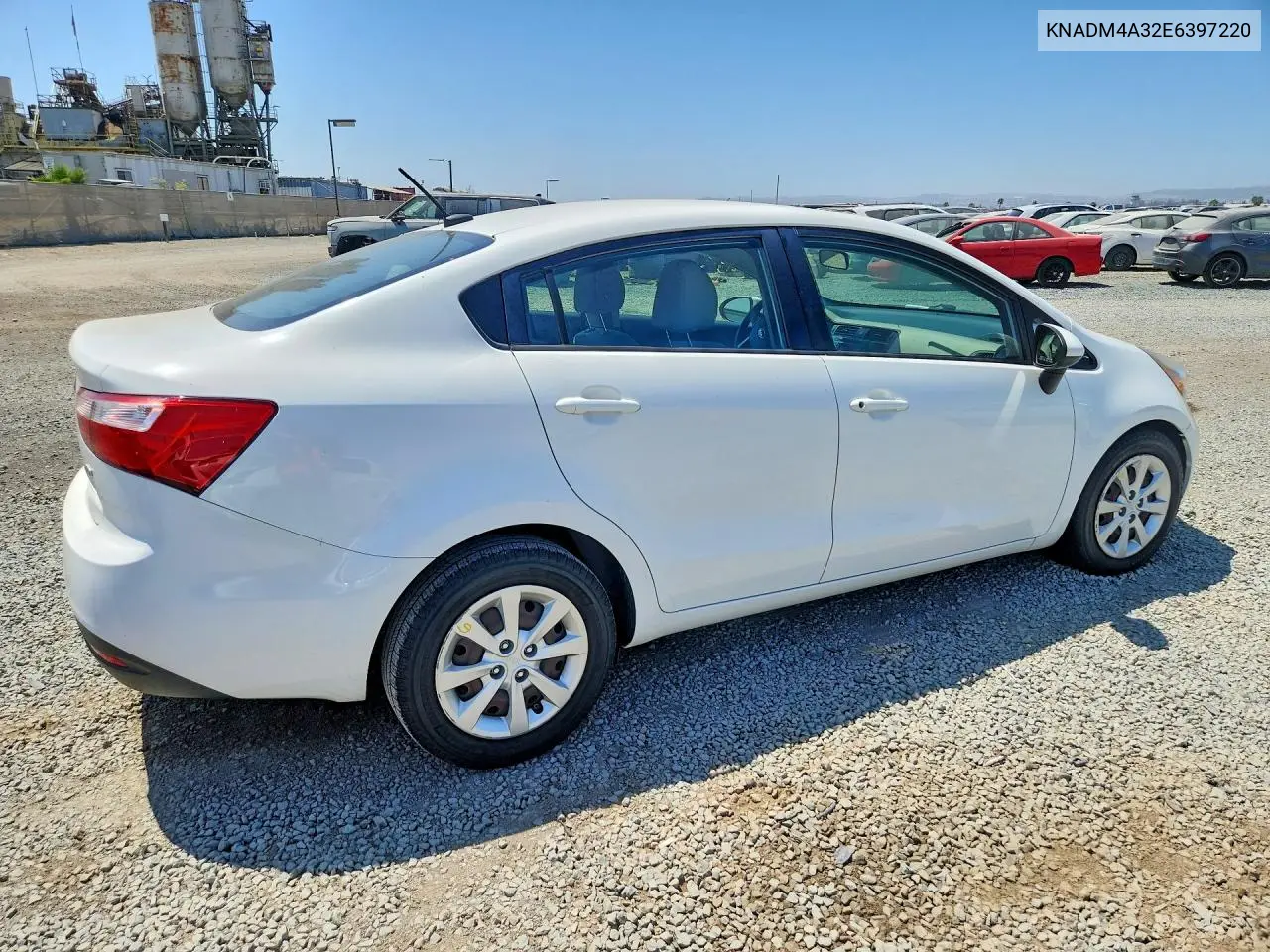 2014 Kia Rio Lx VIN: KNADM4A32E6397220 Lot: 60526696