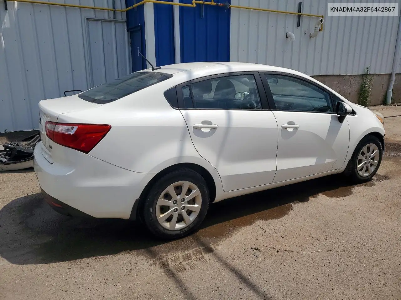 2015 Kia Rio Lx VIN: KNADM4A32F6442867 Lot: 60226856