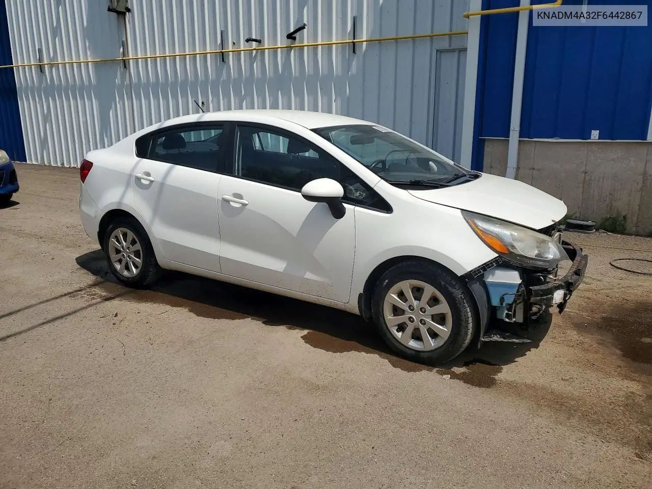 2015 Kia Rio Lx VIN: KNADM4A32F6442867 Lot: 60226856